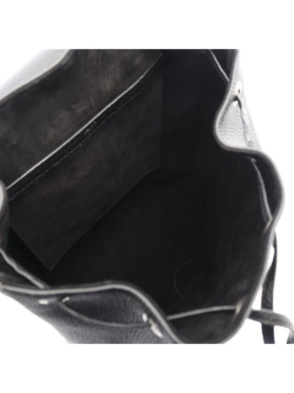 Celine Backpack Folco Large Black Leather - Picture 3 of 4